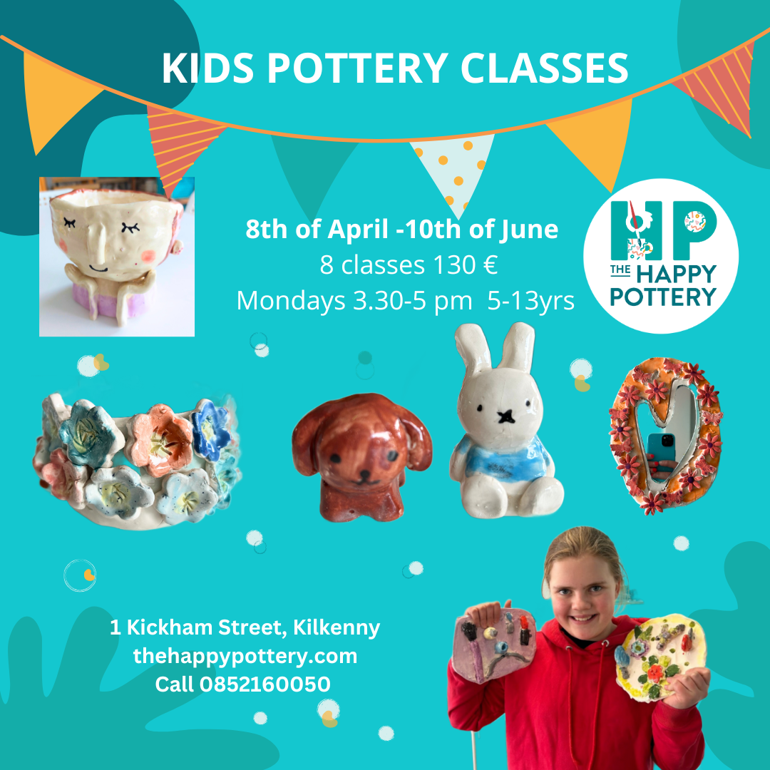 Kids Pottery Classes 2024 April-June – The Happy Pottery