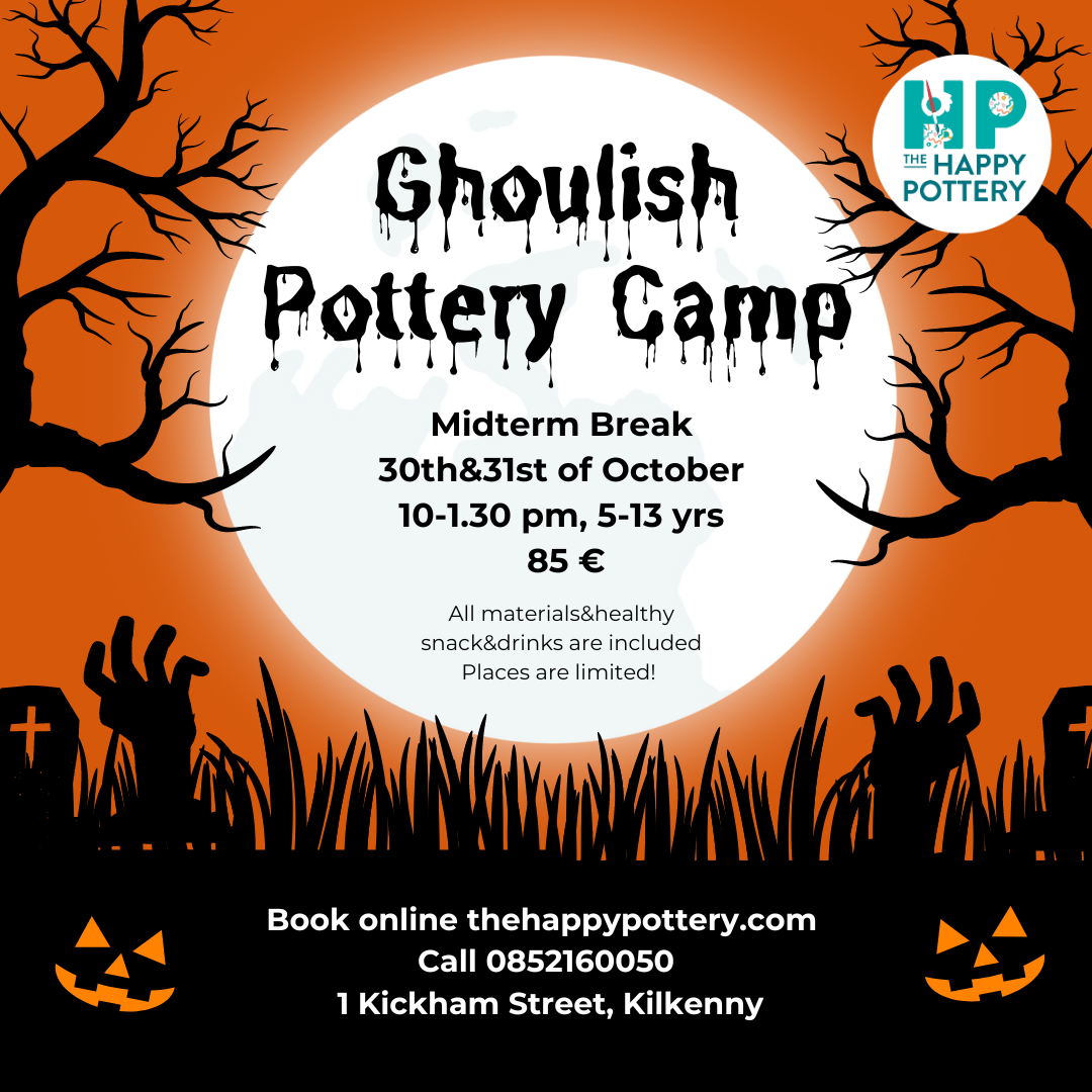 Halloween Pottery Camp – The Happy Pottery